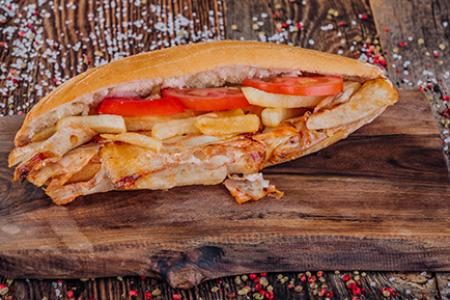 Yarım Ekmek Arası Tavuk Döner (100 gr.)